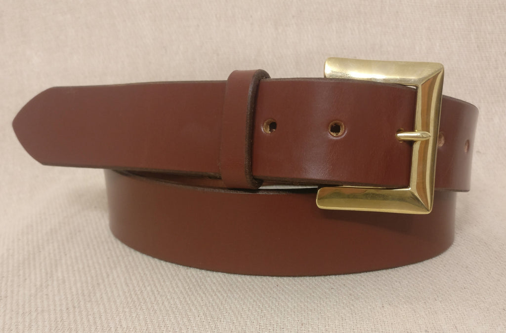The Matthews English Bridle Leather Belt