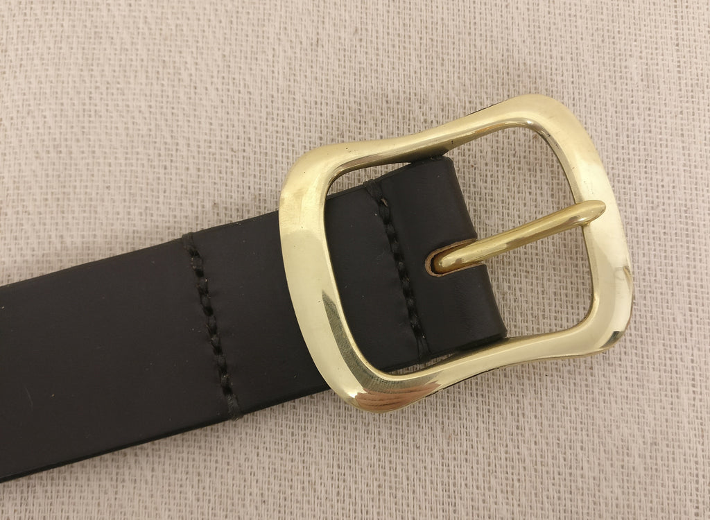 The Morgan English Bridle Leather Belt