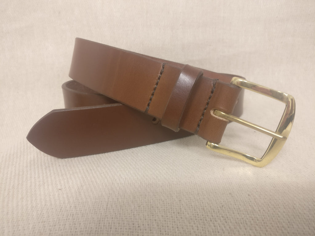 The Harford English Bridle Leather Belt