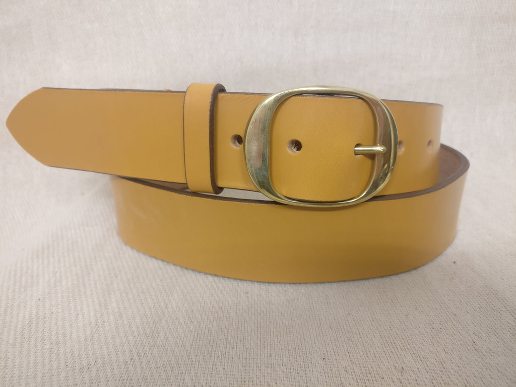 The Thade English Bridle Leather Belt