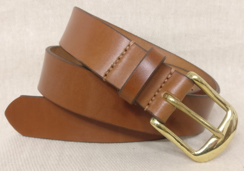 The Rees English Bridle Leather Belt