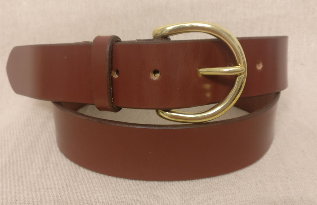 The Cassidy English Bridle Leather Belt