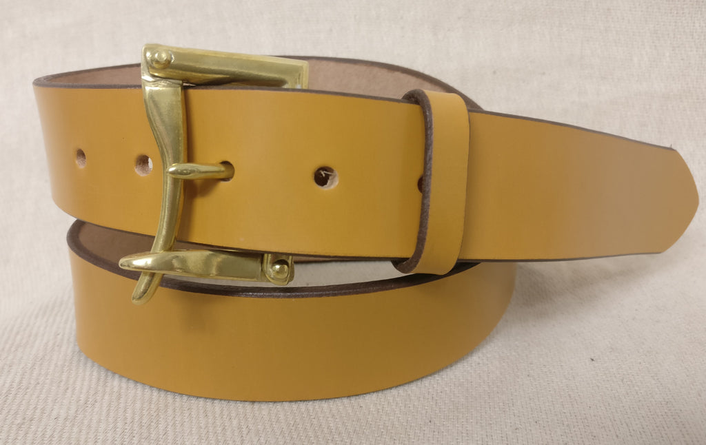The Edward English Bridle Leather Belt