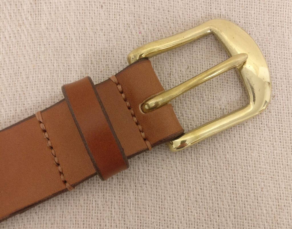 The Rees English Bridle Leather Belt