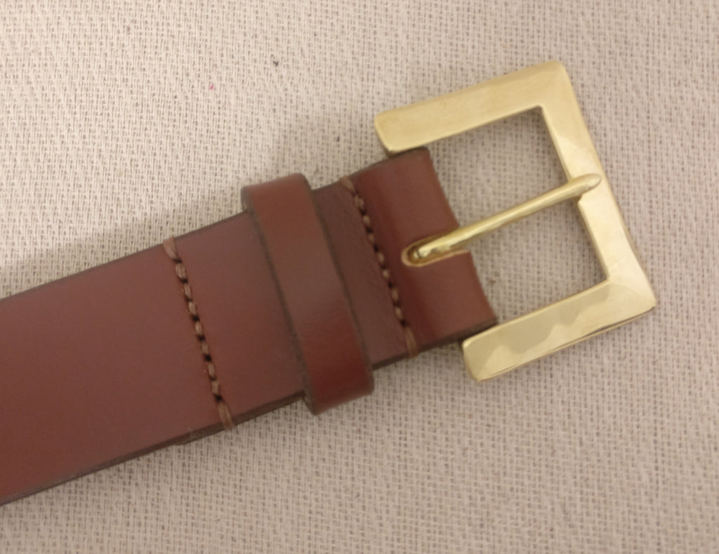 The Matthews English Bridle Leather Belt
