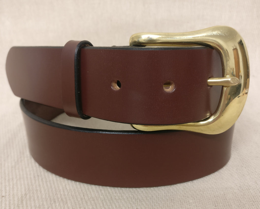 The Glyndwr English Bridle Leather Belt