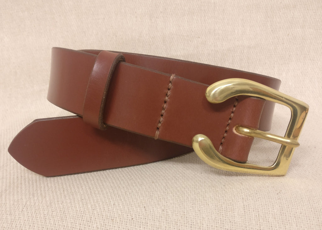 The Joyce English Bridle Leather Belt