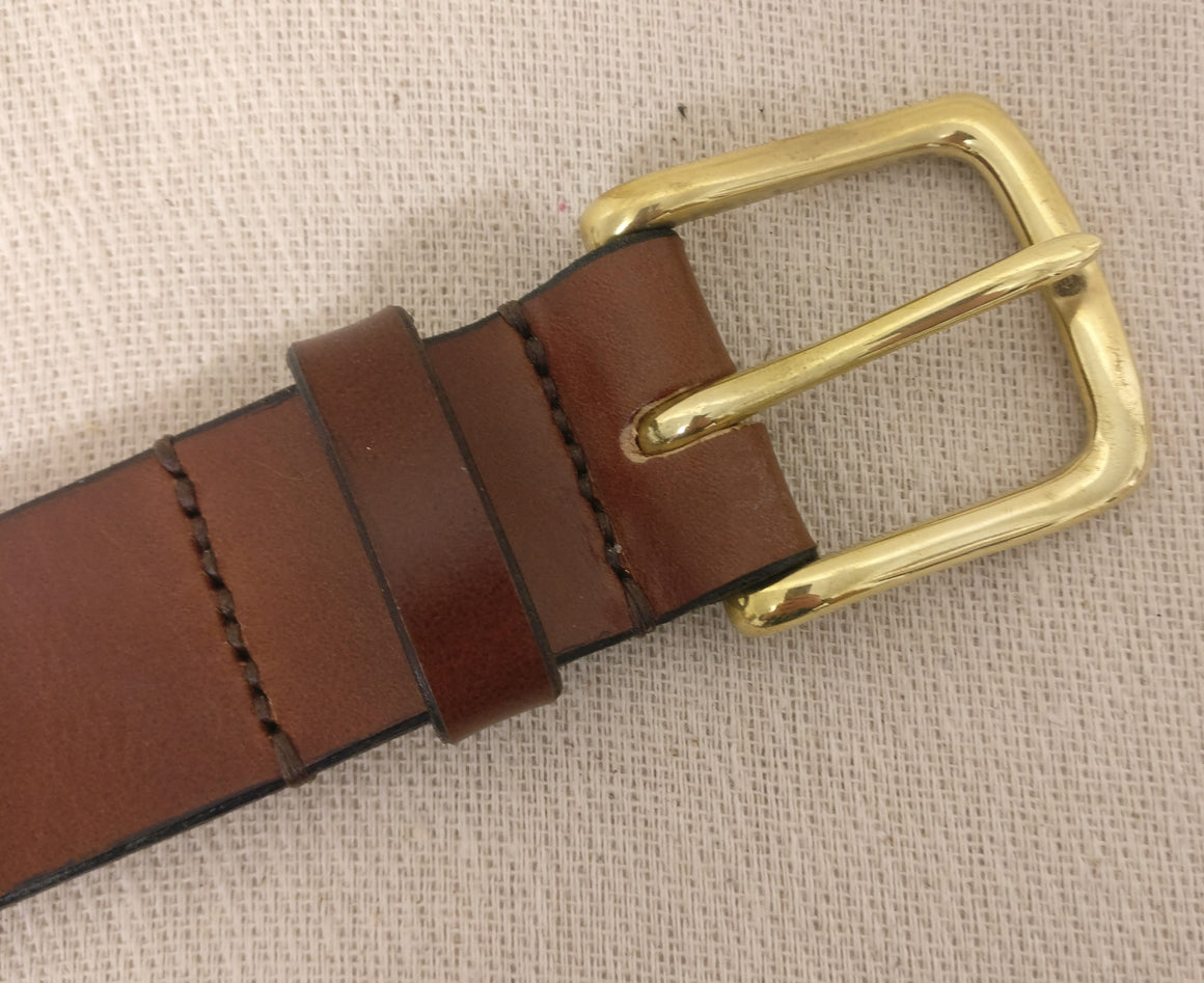 The Palmer English Bridle Leather Belt