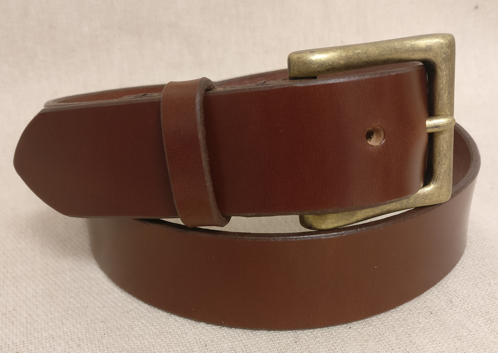 The Rustic English Bridle Leather Belt