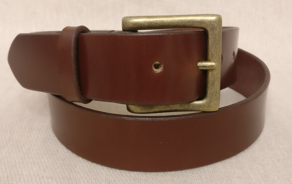 The Rustic English Bridle Leather Belt