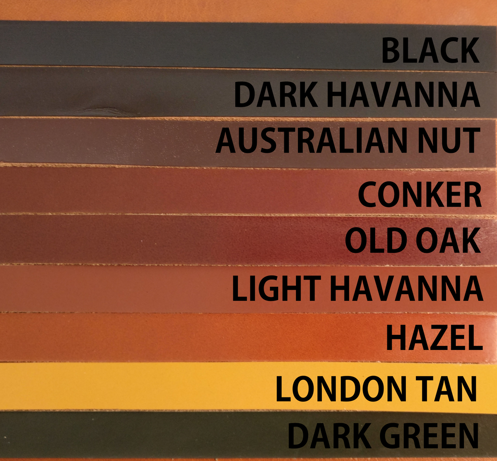 The Harford English Bridle Leather Belt